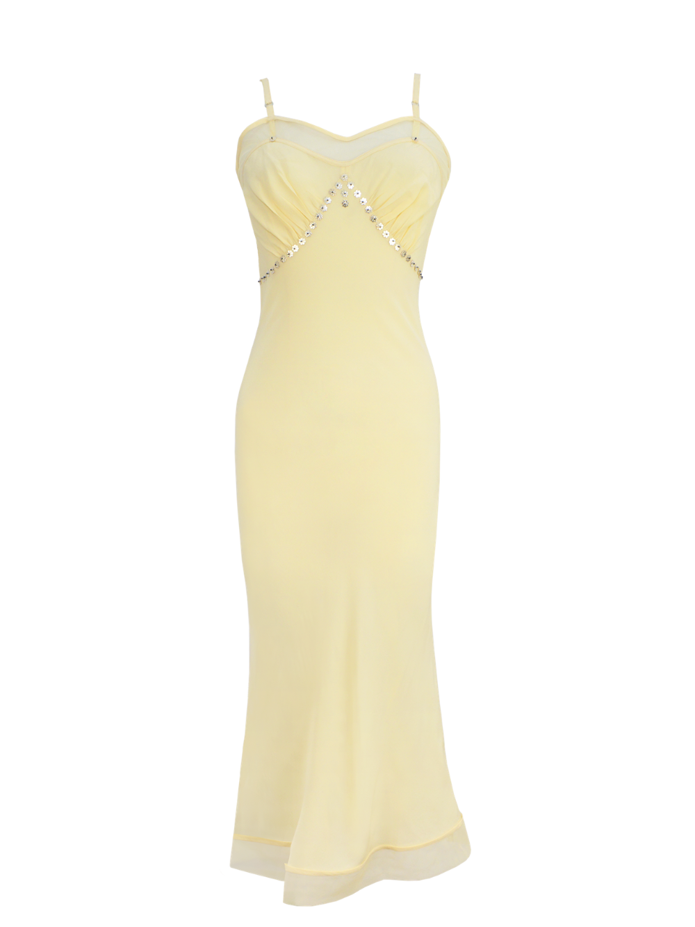 PALE YELLOW LULLABY DRESS