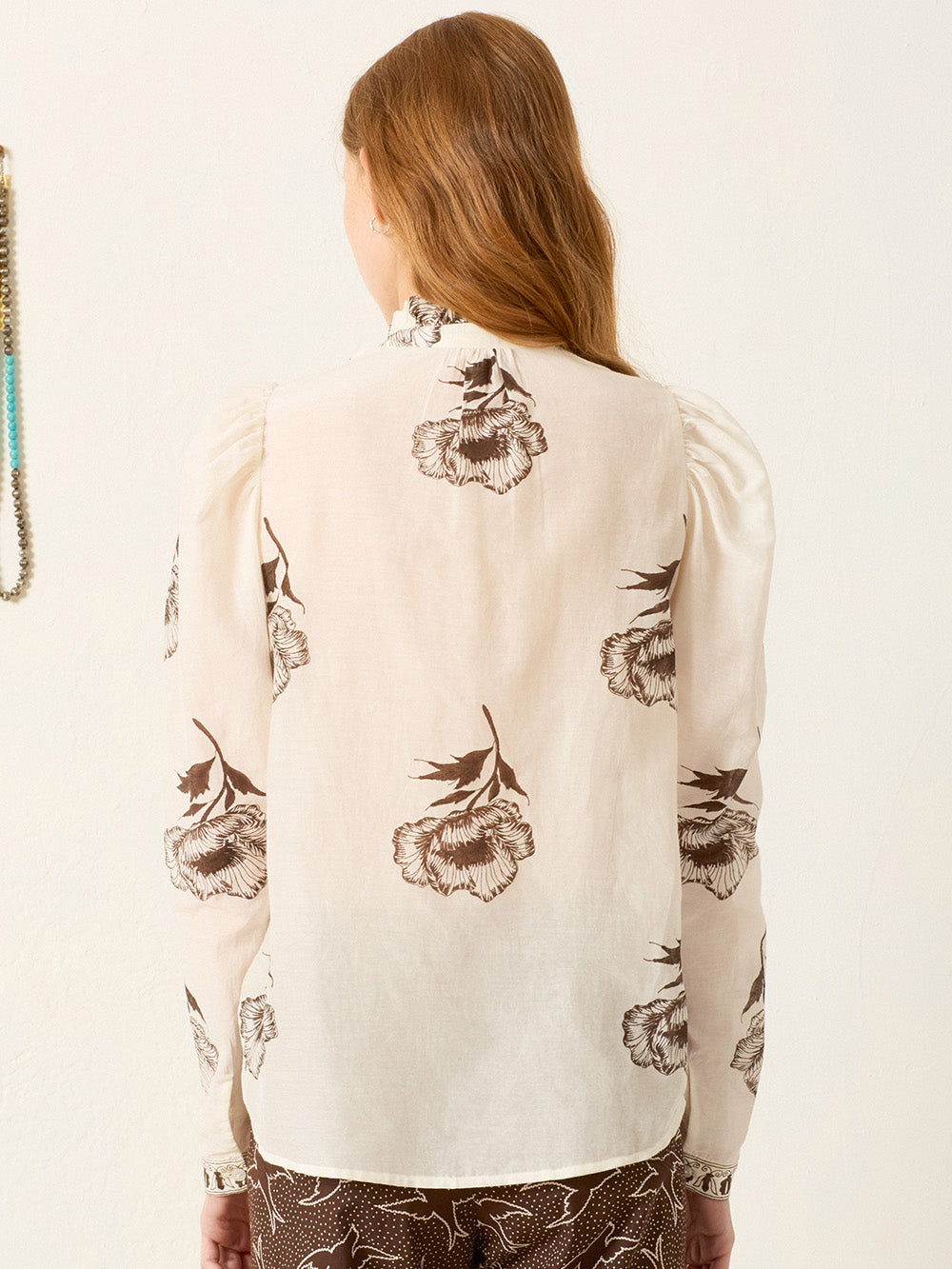 CHEMISE ARTEMIS OBSIDIAN POPPY