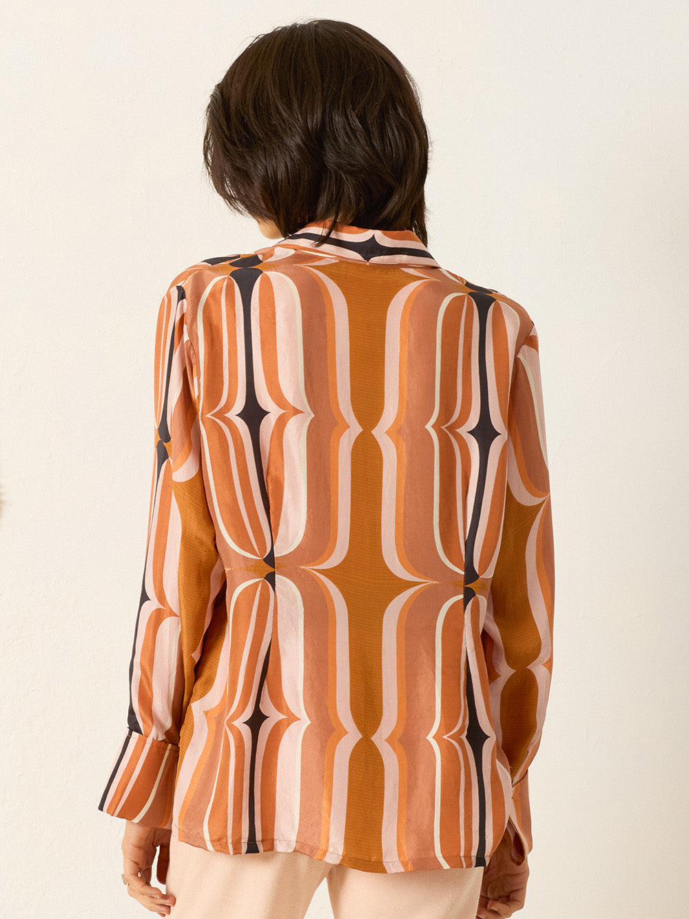 DANA MESA VERDE SILK SHIRT