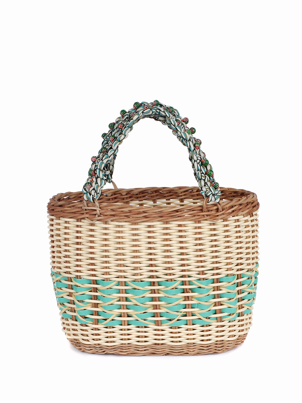 OPALINE ARY WICKER BAG