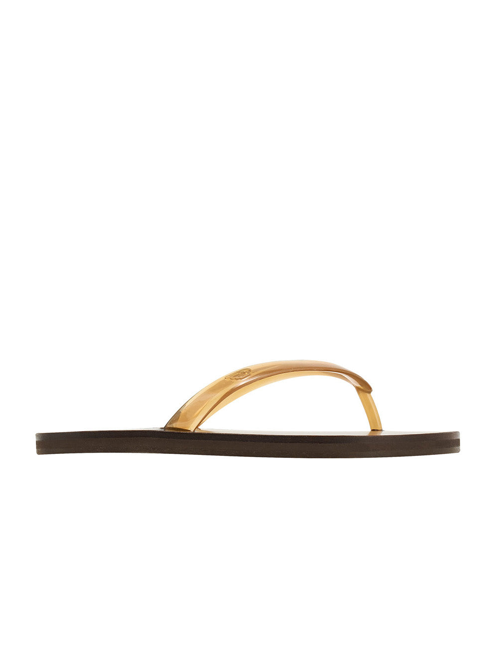 SAIONARA JELLY CLEAR CARAMEL SANDALS