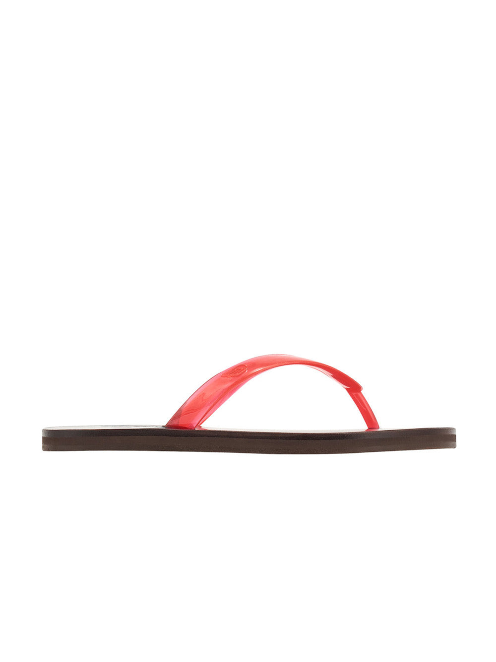 SAIONARA JELLY CLEAR RED SANDALS
