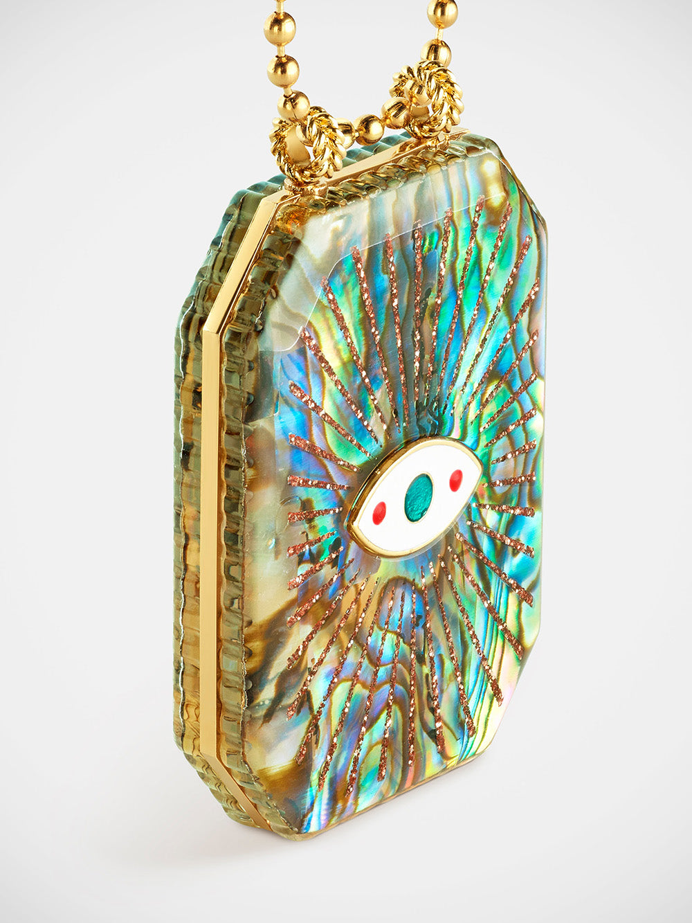 RAIZ'IN SCAPULAR 40MM NATURAL MOTHER-OF-PEARL
