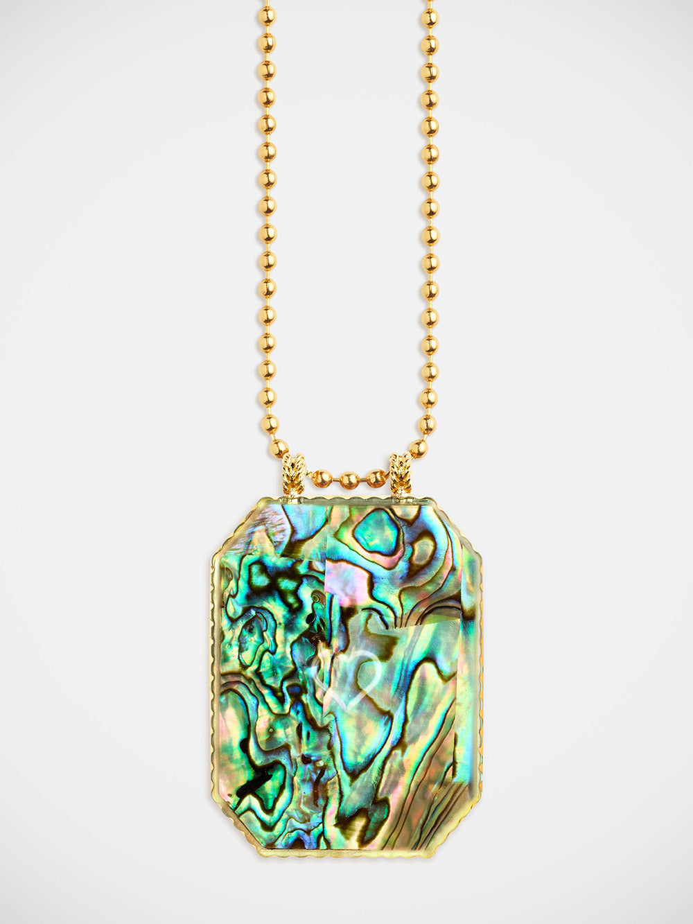 RAIZ'IN SCAPULAR 40MM NATURAL MOTHER-OF-PEARL