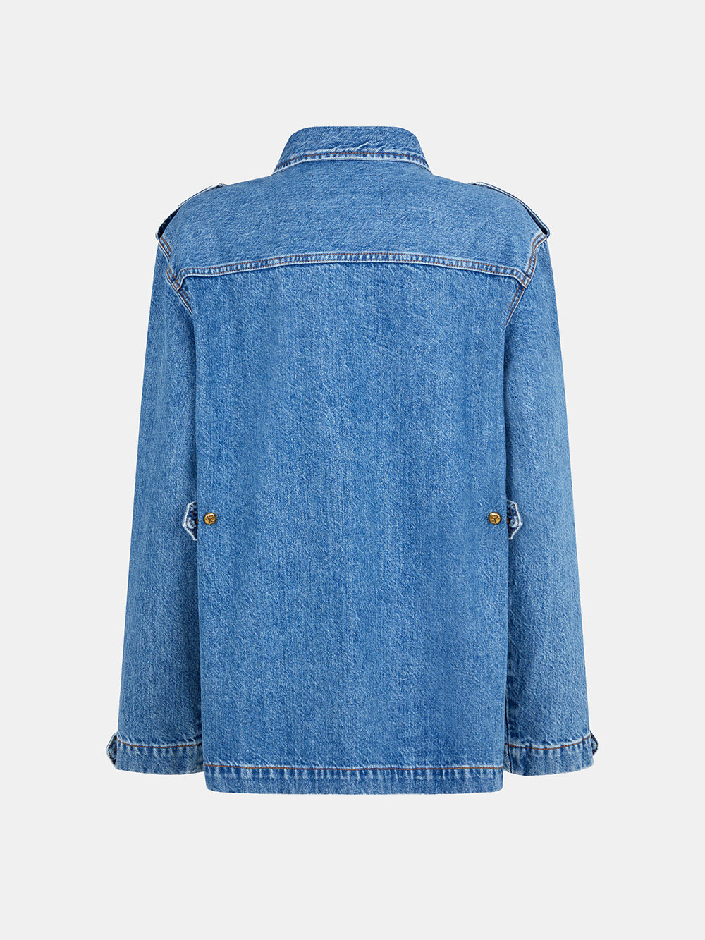 NARIIDA MAYA DENIM SAHARIANA JACKET