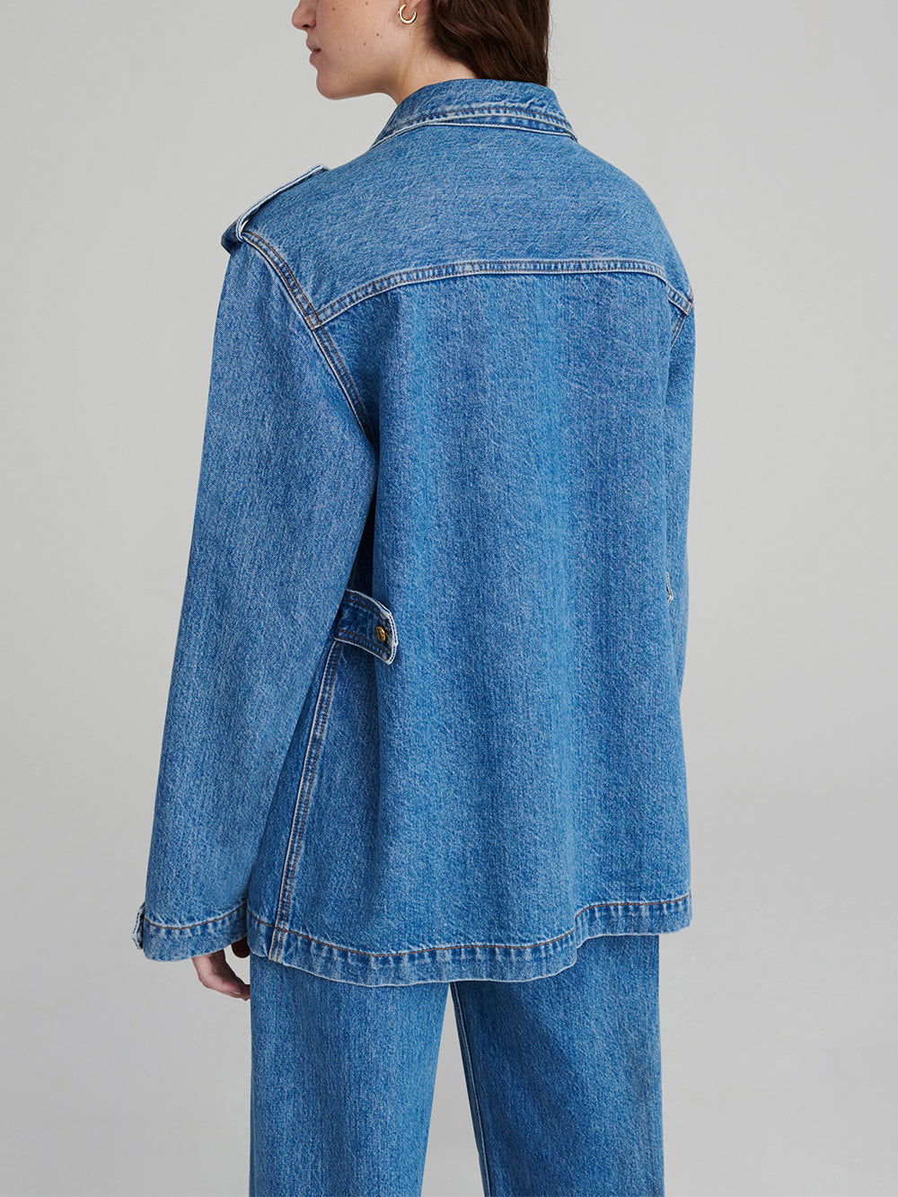 VESTE SAHARIANA EN DENIM NARIIDA MAYA