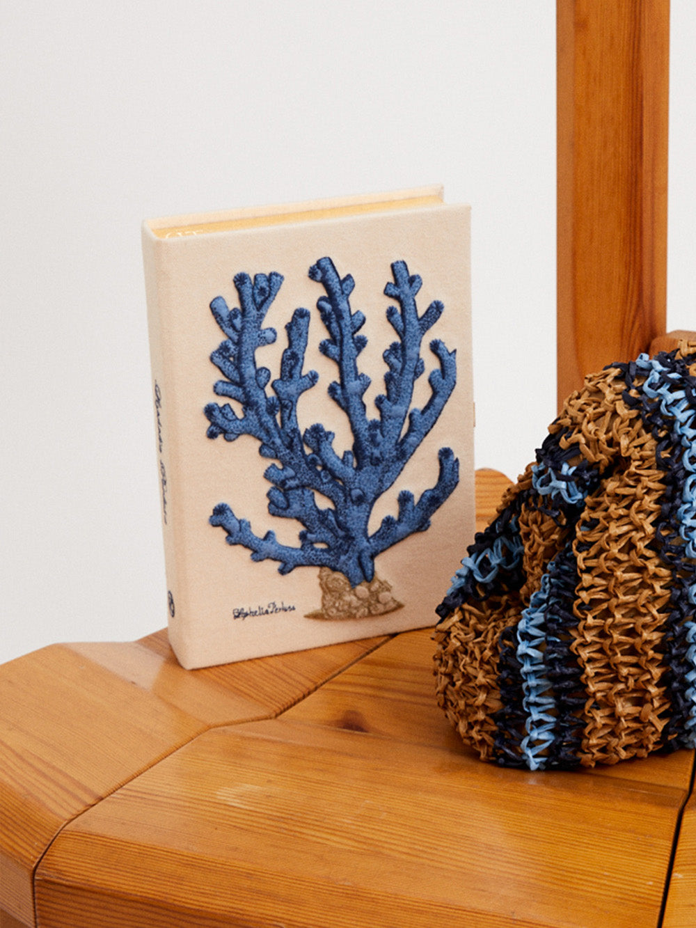 POCHETTE LIVRE CORAIL BLEU