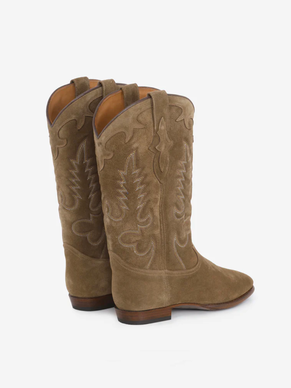 BOTTES SANTIAG MIDNIGHT EN DAIM CHESNUT