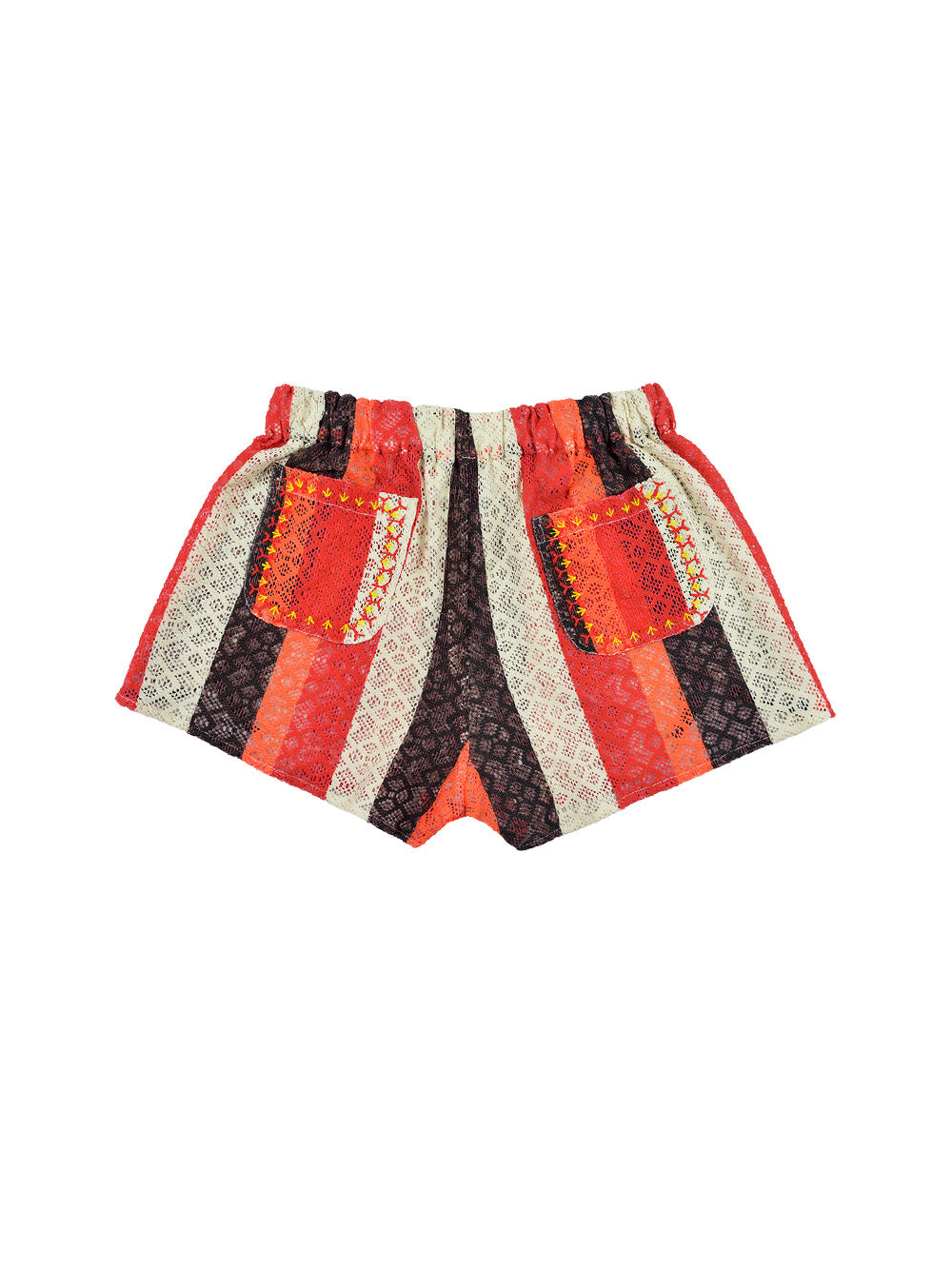 RED ZUMBA SHORTS