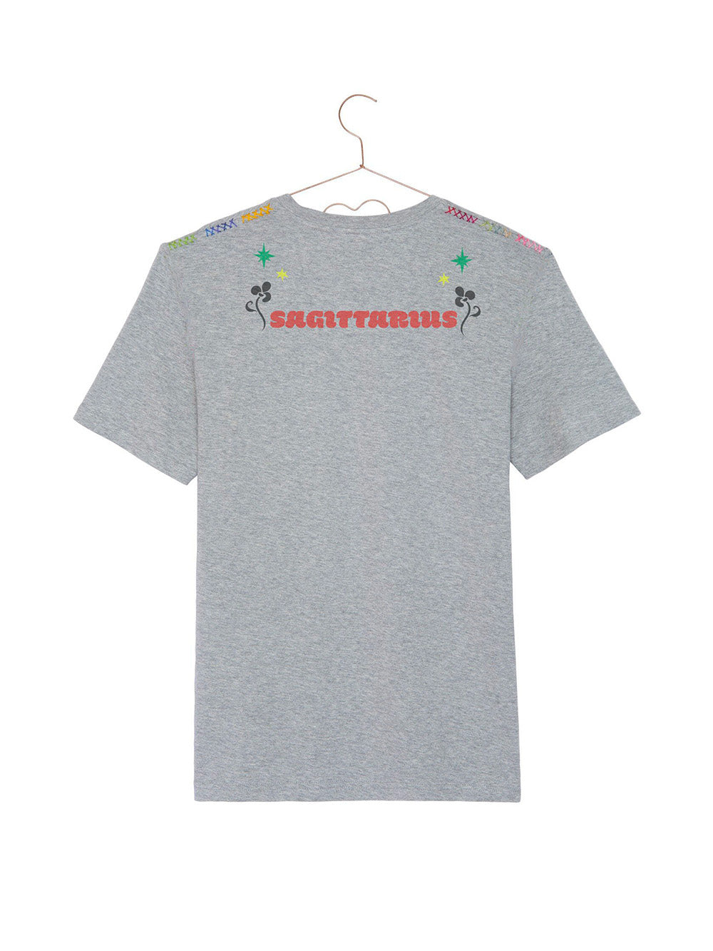 TEE SHIRT ASTRO GRIS SAGITARIUS