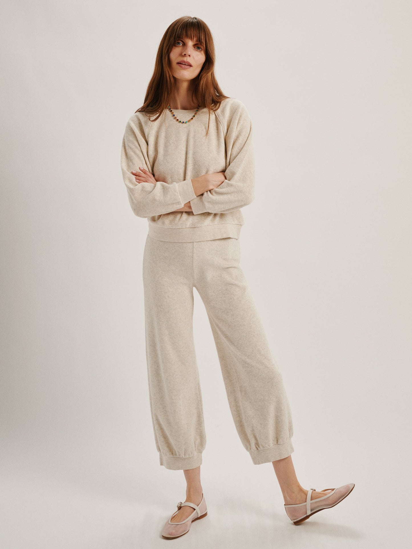 PANTALON TOSK HAREM OAT HEATHER