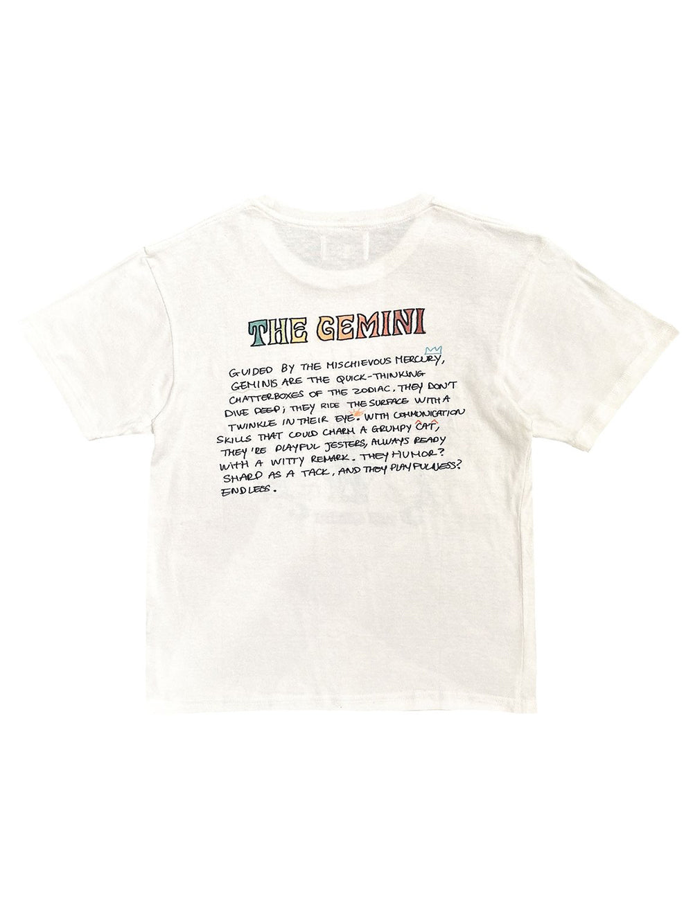 TEE SHIRT ASTRO WHITE GEMTES