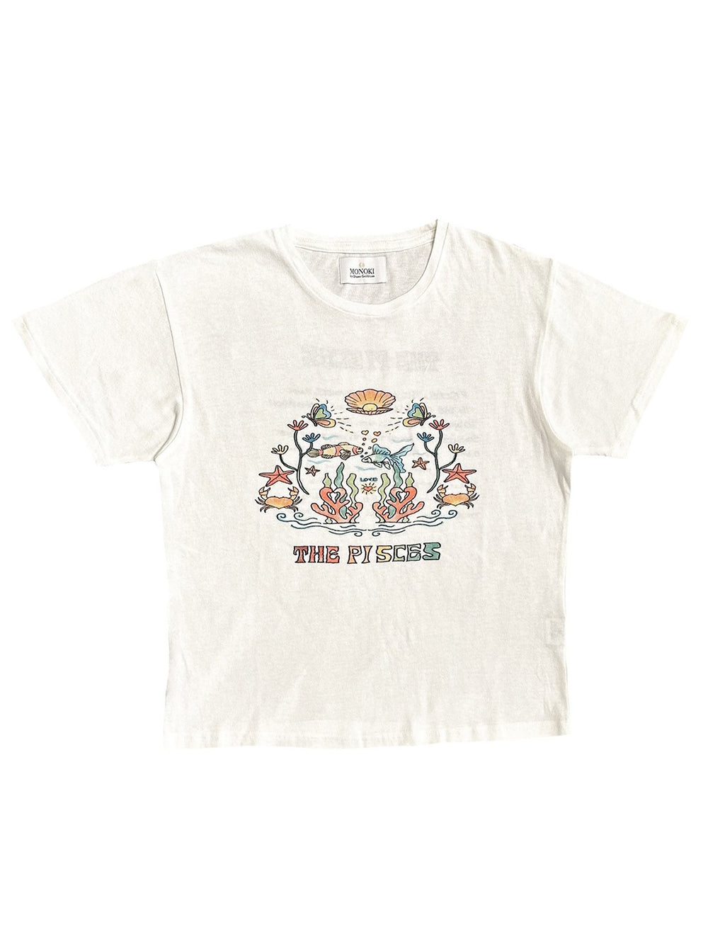 TEE SHIRT ASTRO BLANC POISSONS