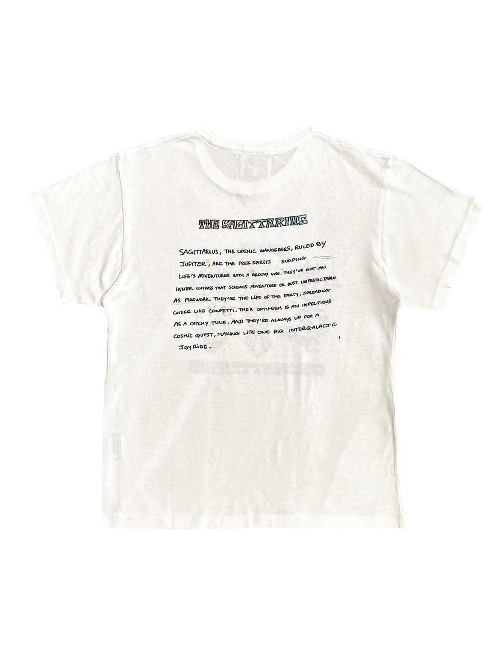 TEE SHIRT ASTRO WHITE SAGITTAIRE