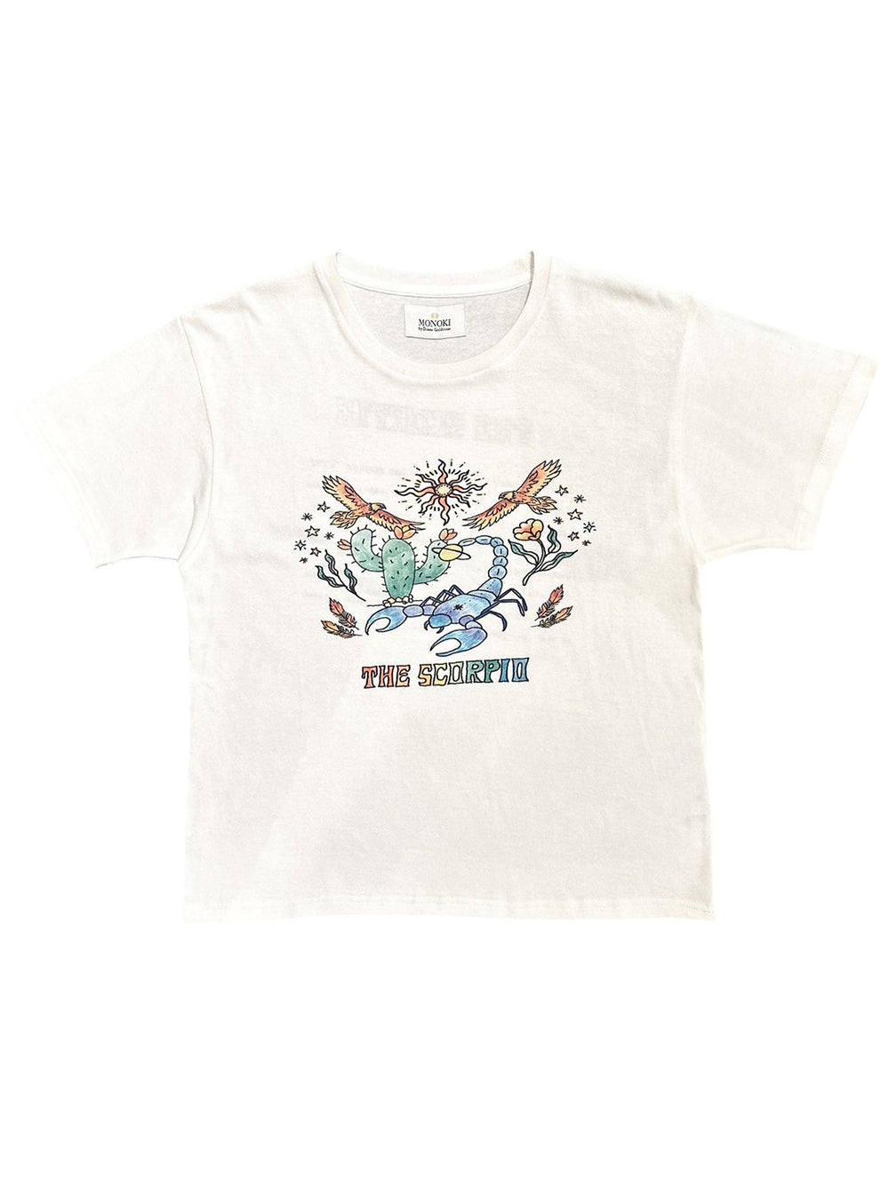 TEE SHIRT ASTRO BLANC SCORPION