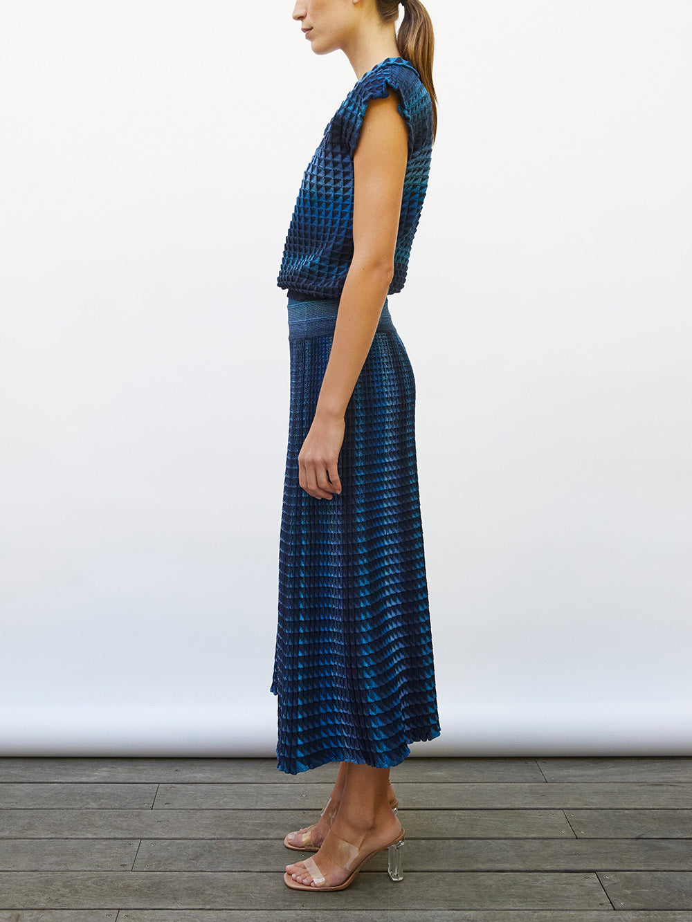 TOP ETINCELLE MIDNIGHT DENIM