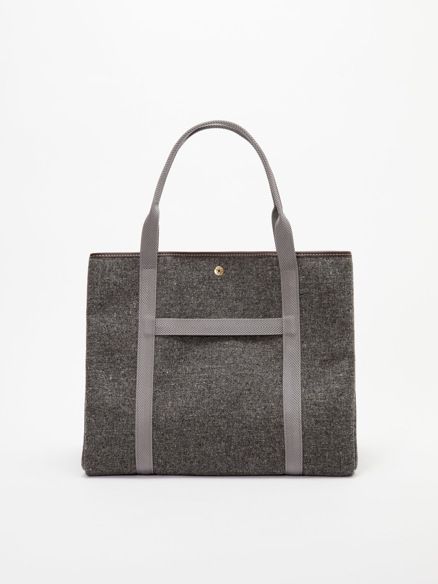 GREY FLANNEL CROSSING BAG L