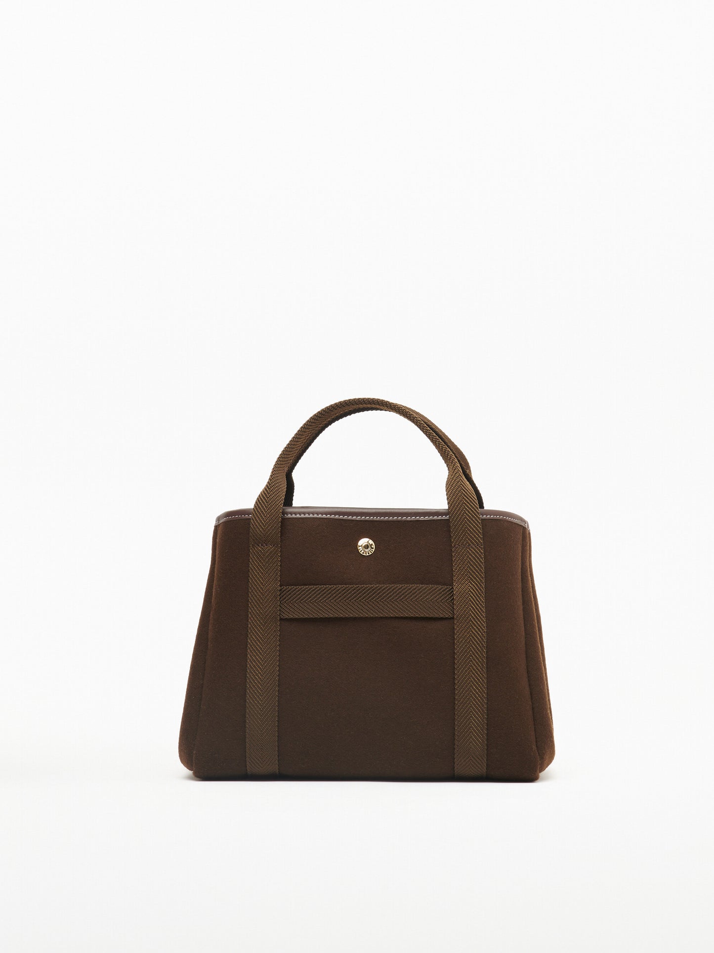 CHOCOLATE FLANNEL CROSSING BAG S