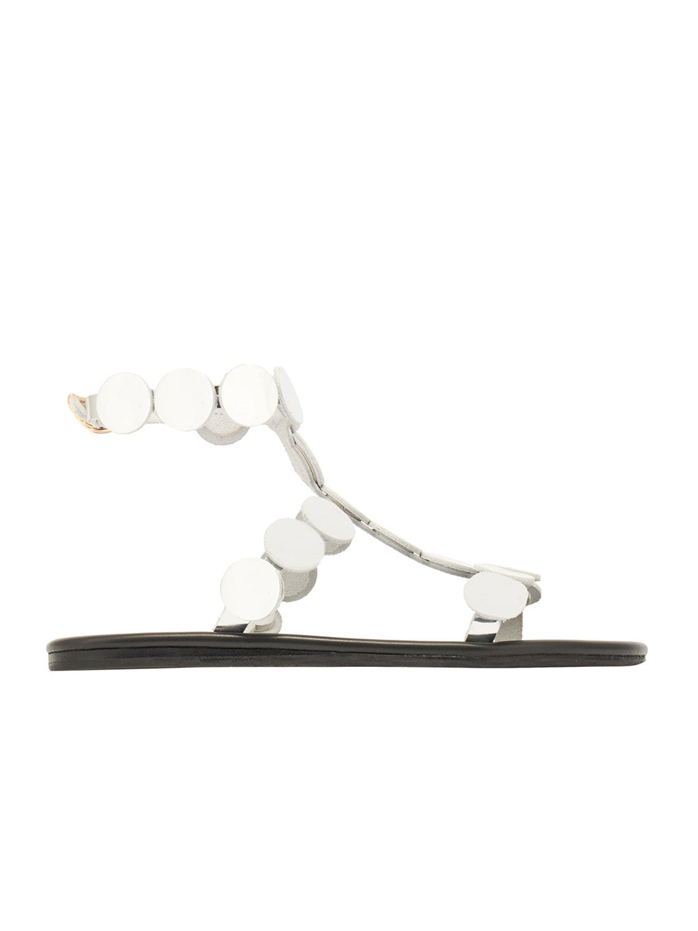 SILVER TRITON SANDALS