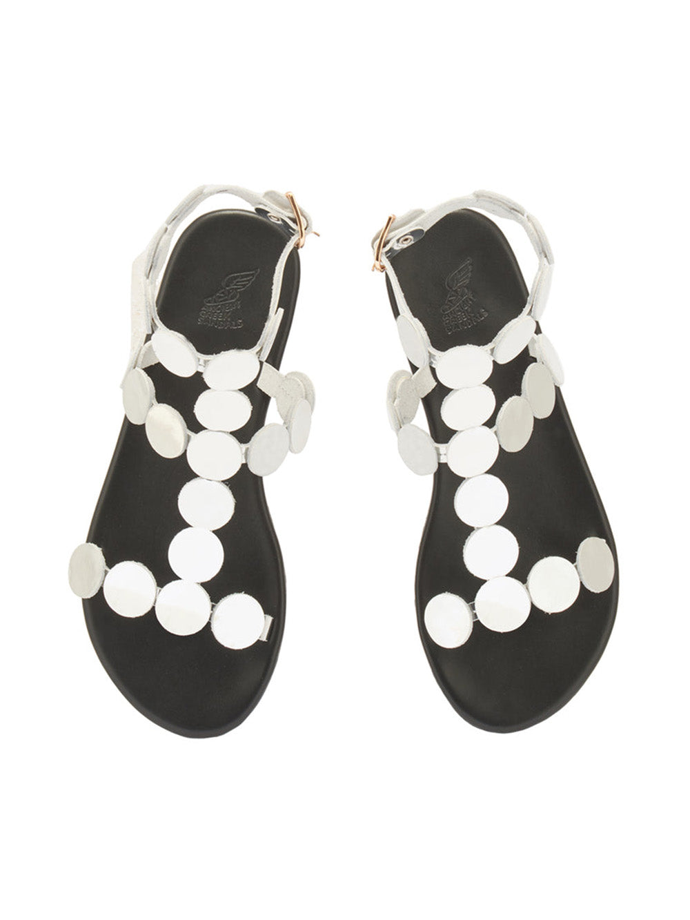 SILVER TRITON SANDALS