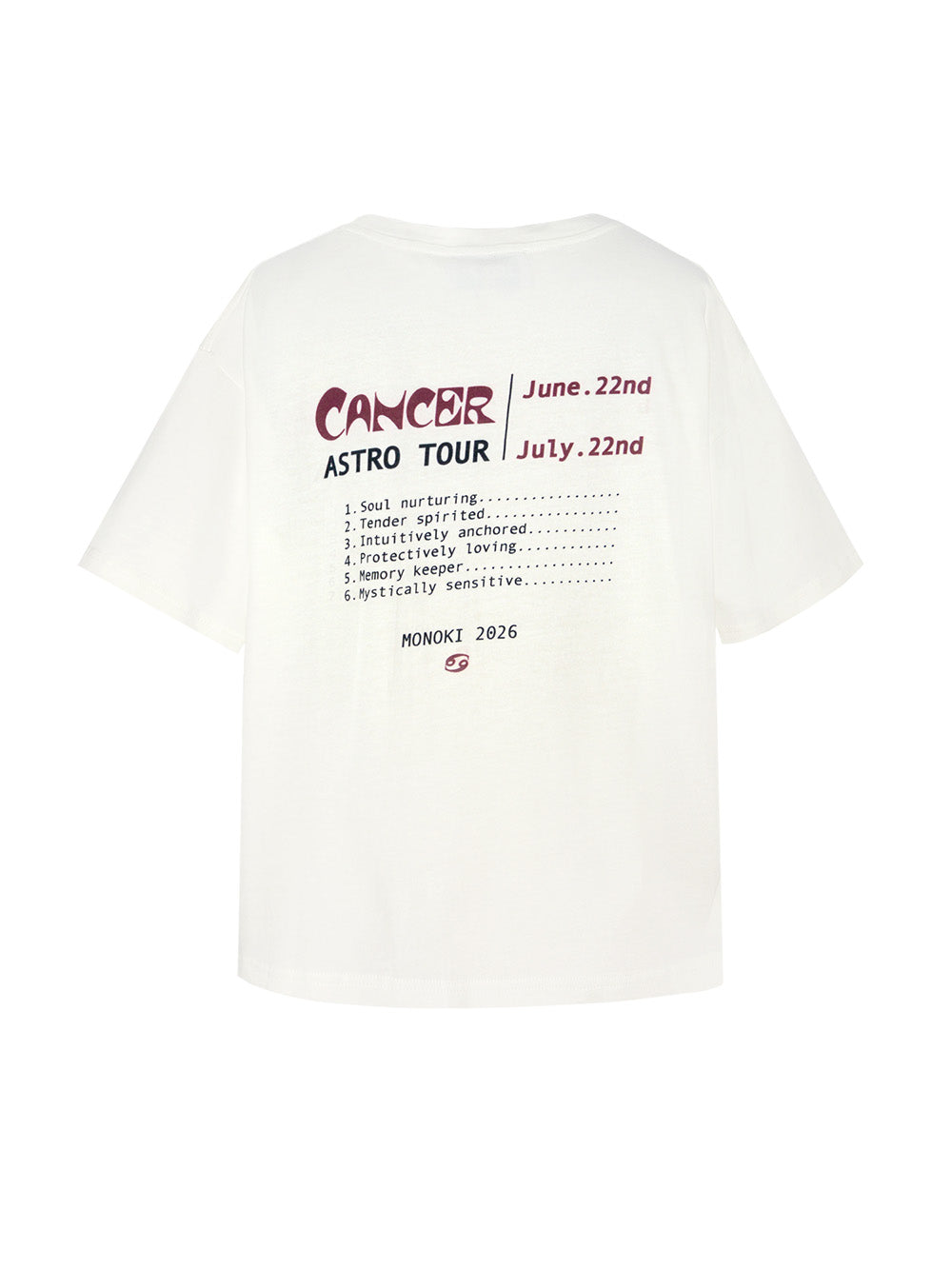 T-SHIRT ASTRO 2026 CANCER
