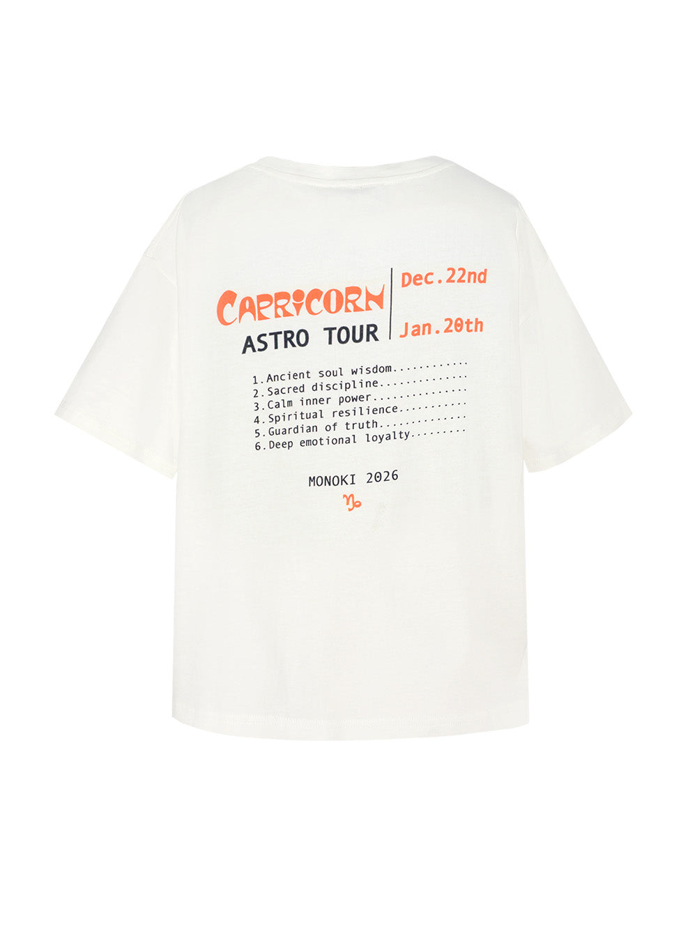 Astro 2026 Capricorn T-shirt