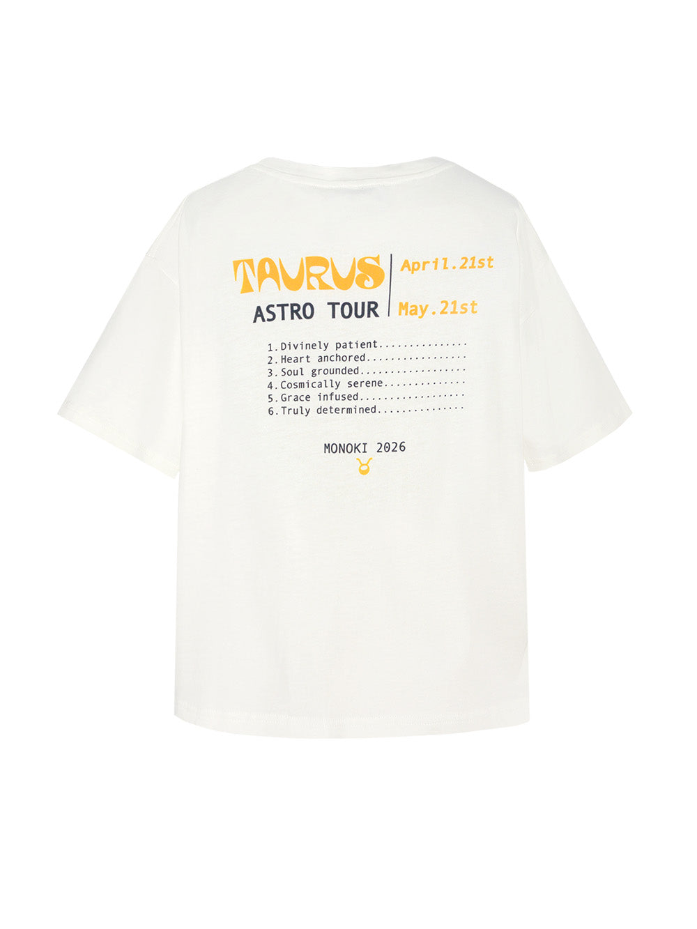 T-SHIRT ASTRO 2026 TAUREAU