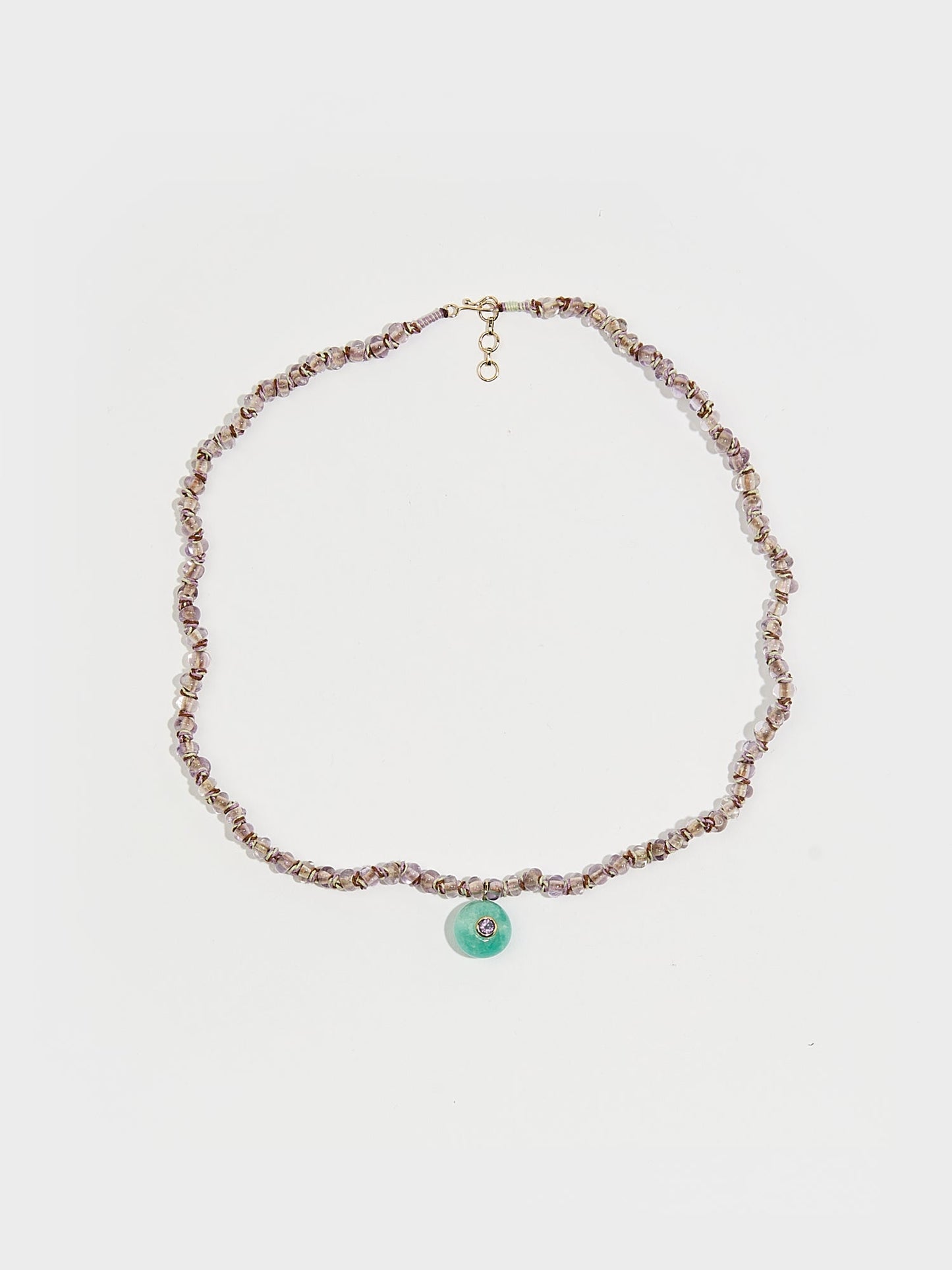 AMAZONITE AMETHYST NECKLACE