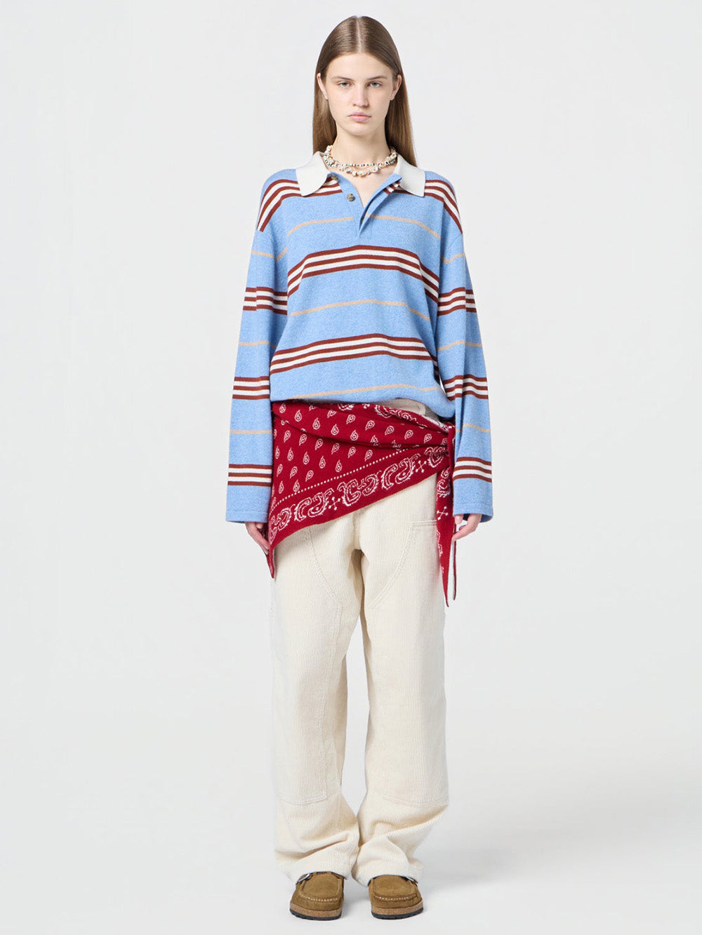 PULL STRIPED RUGBY