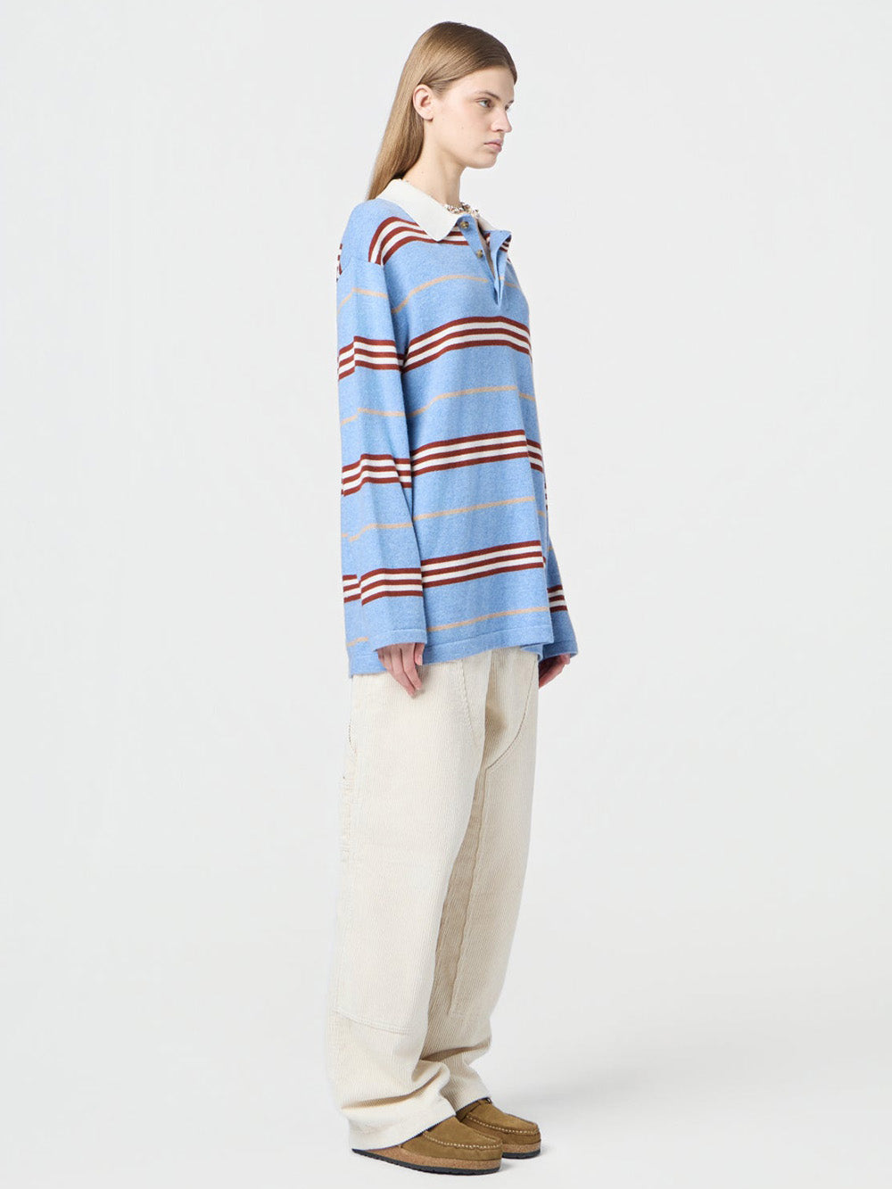 PULL STRIPED RUGBY