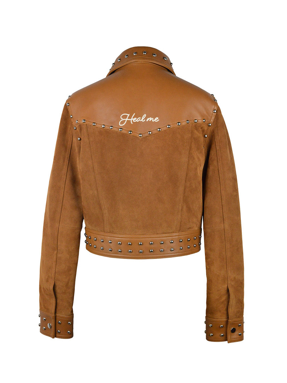 VESTE STUDS COURTE