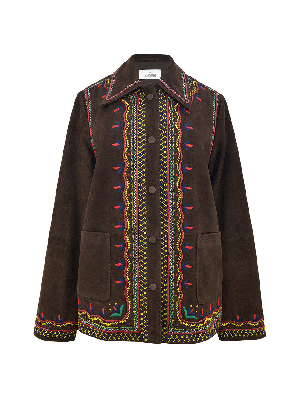 VESTE VOLGA MARRON