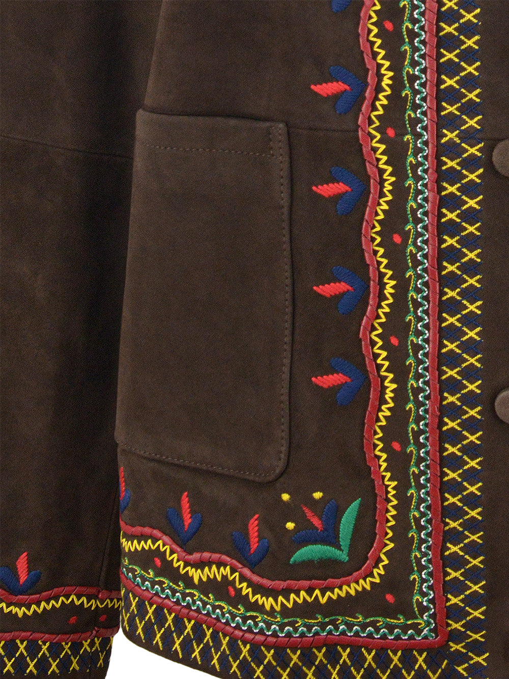 VESTE VOLGA MARRON