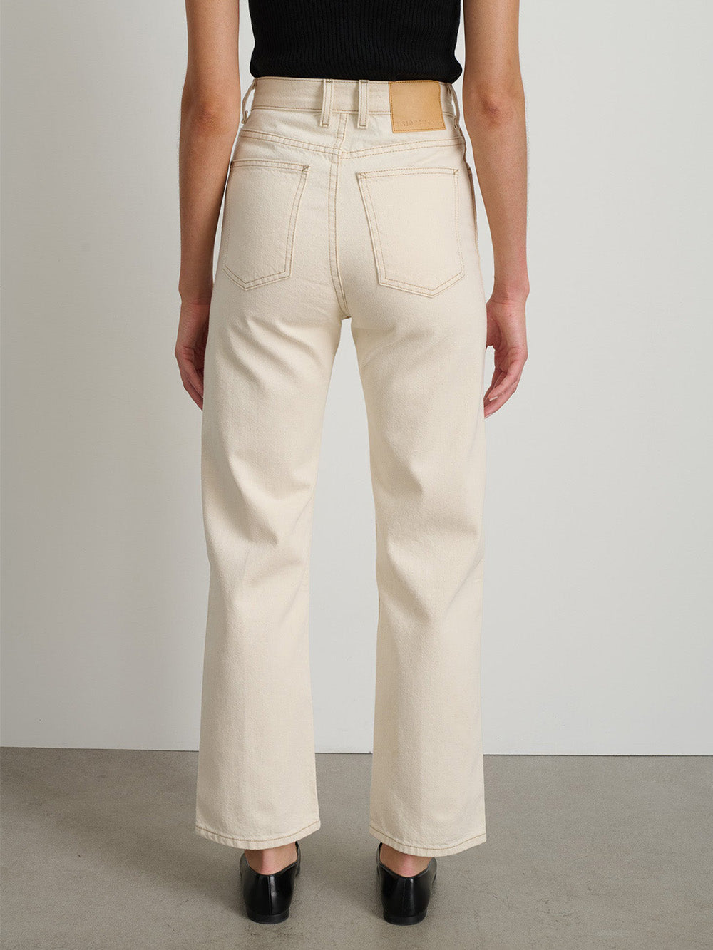 LIGHT HIGH STRAIGHT FULL JEANS