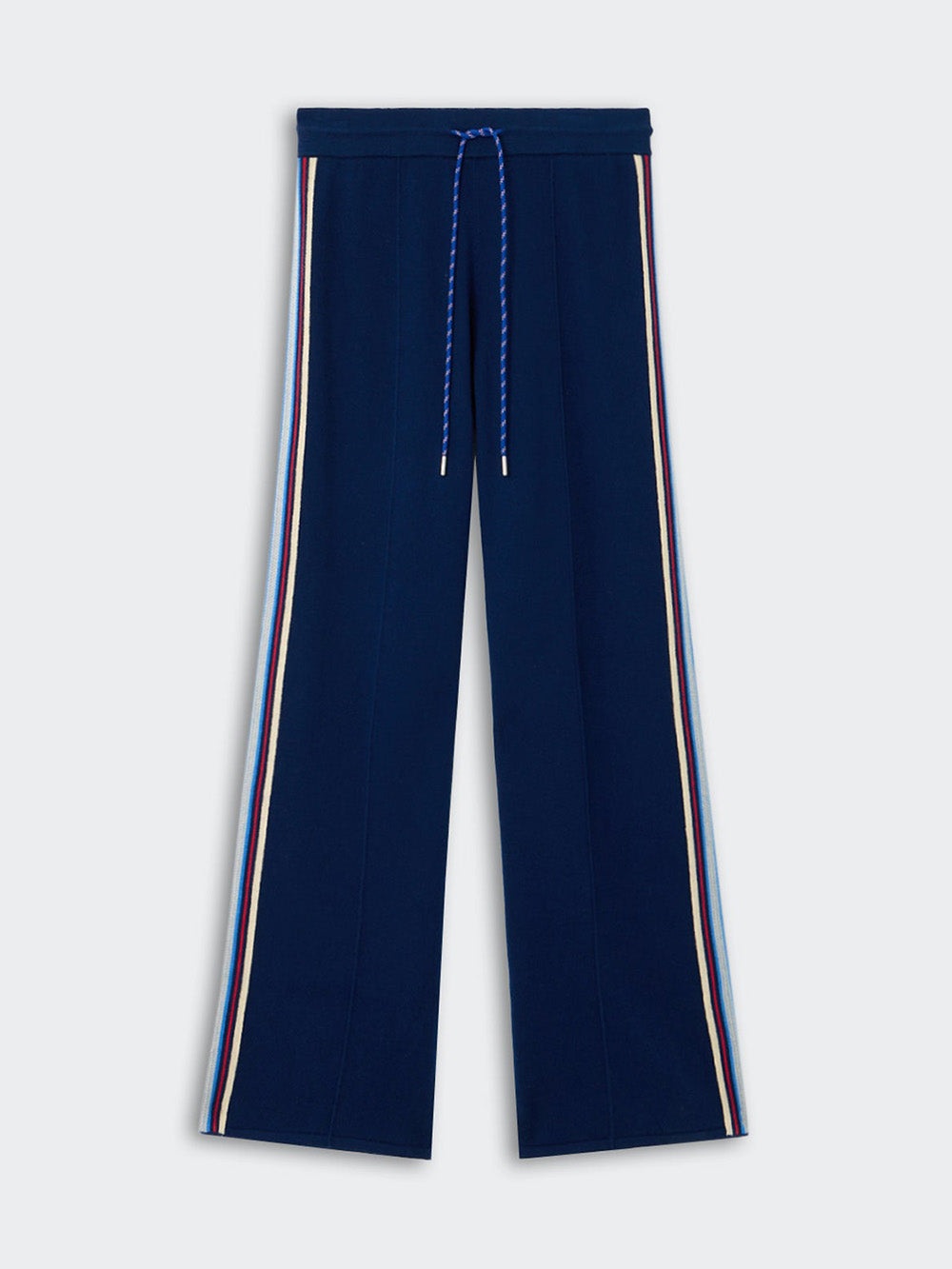 NAVY TRACK TROUSERS