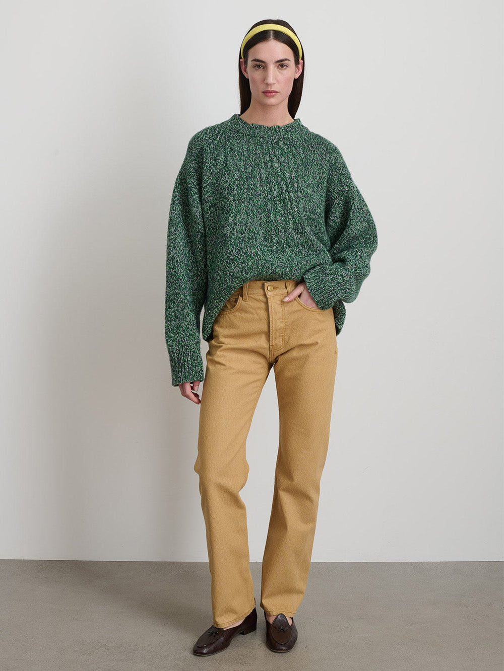 TILDA KHAKI ROPE TWILL JEANS