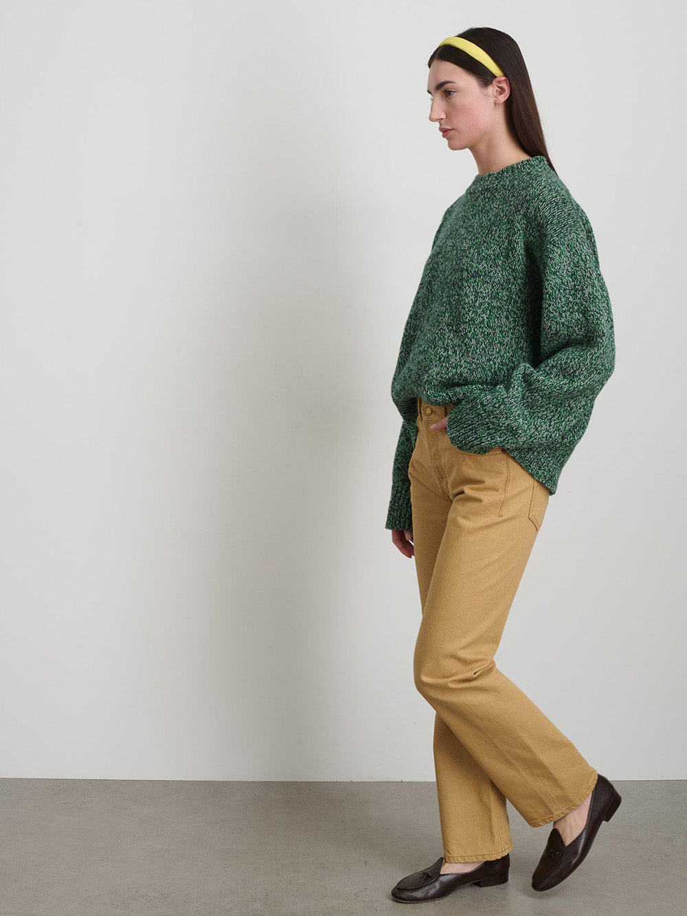 TILDA KHAKI ROPE TWILL JEANS