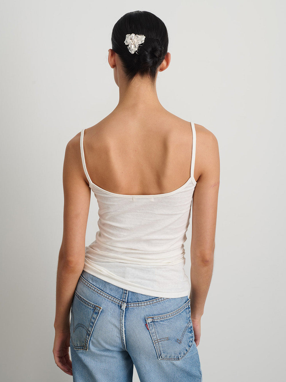 ZORA SNOW WHITE TANK TOP