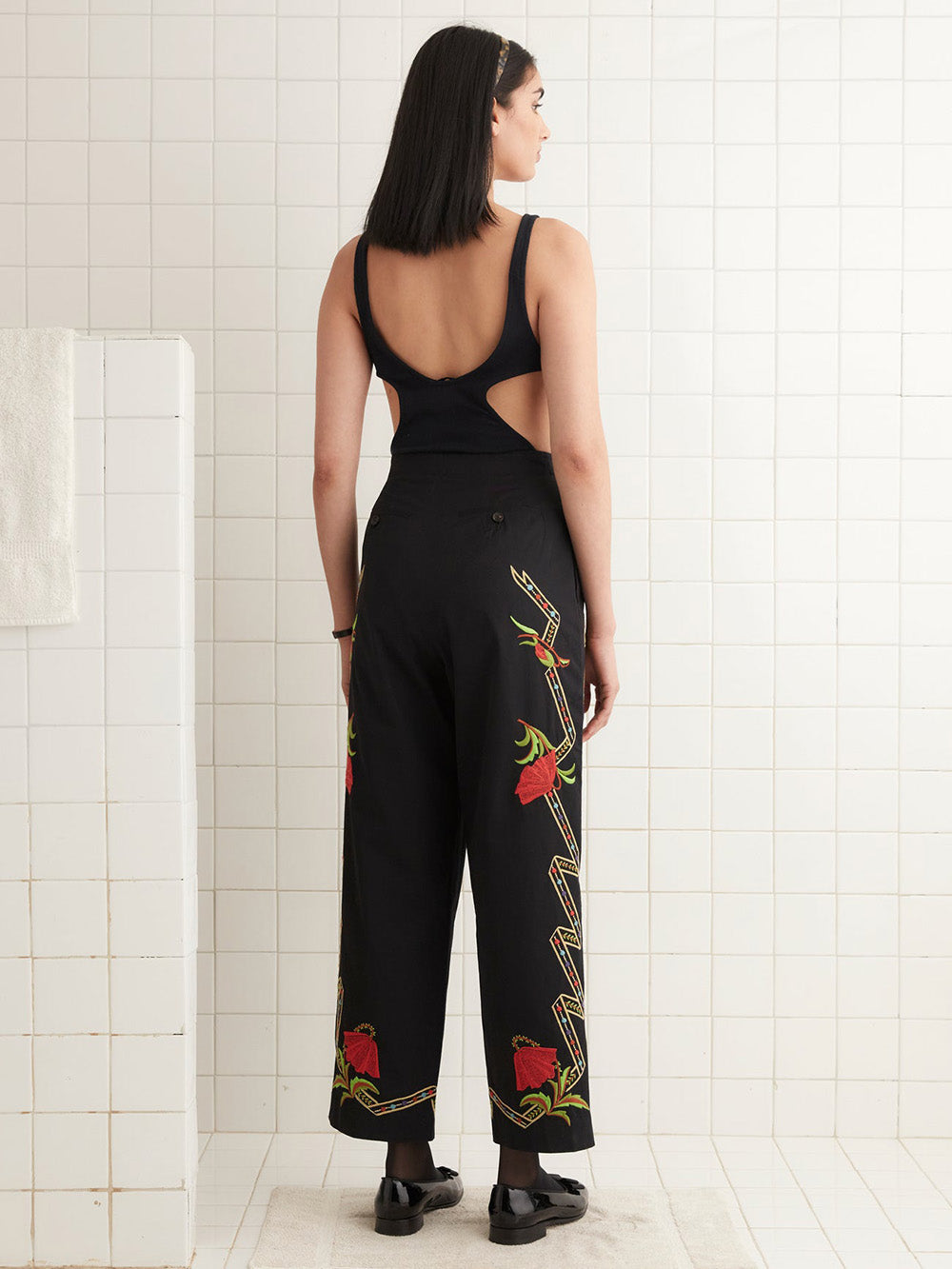 HOLLYHOCK RIBBON PANTS