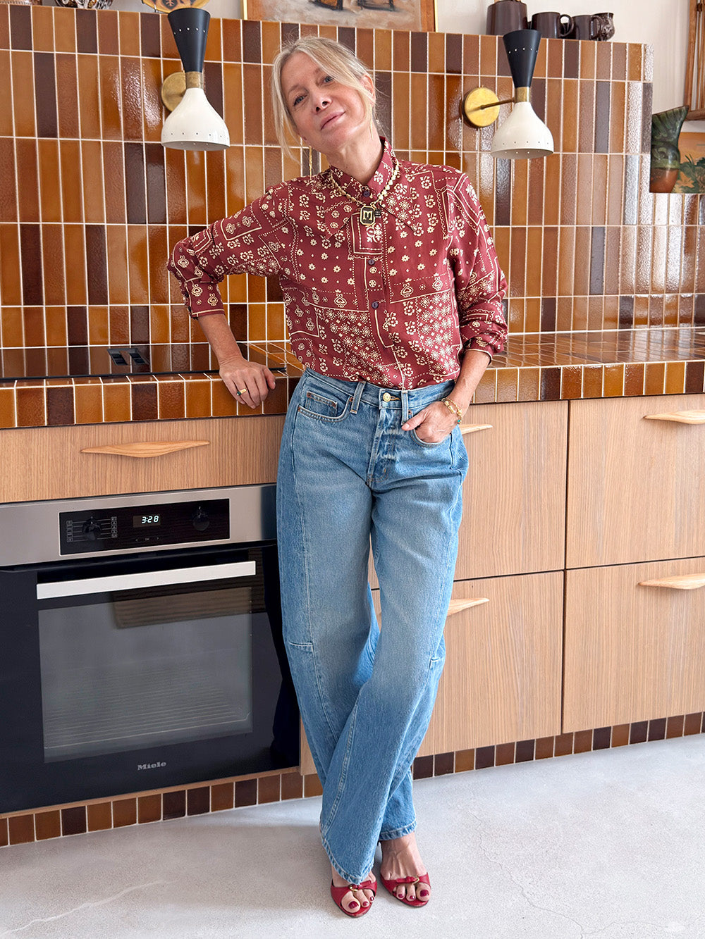 DOLLY SADDLE PANEL SHIRT