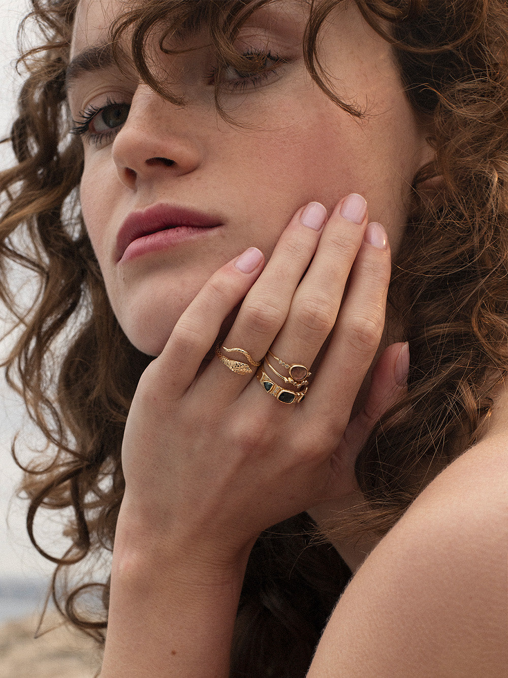 DIAMOND SNAKE RING
