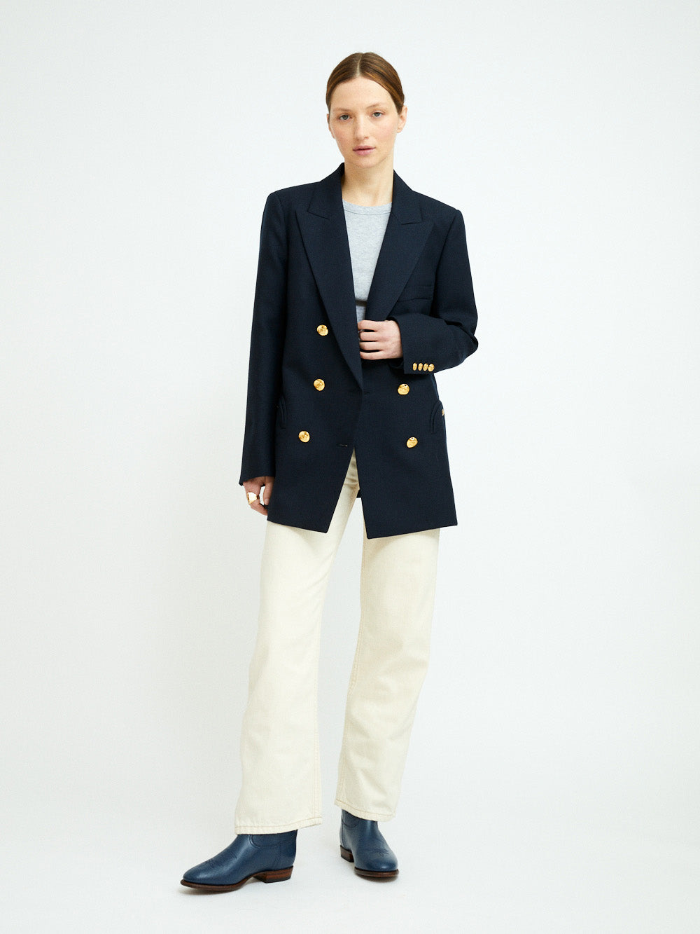 BLAZER ALCANARA EVERYNIGHT NAVY