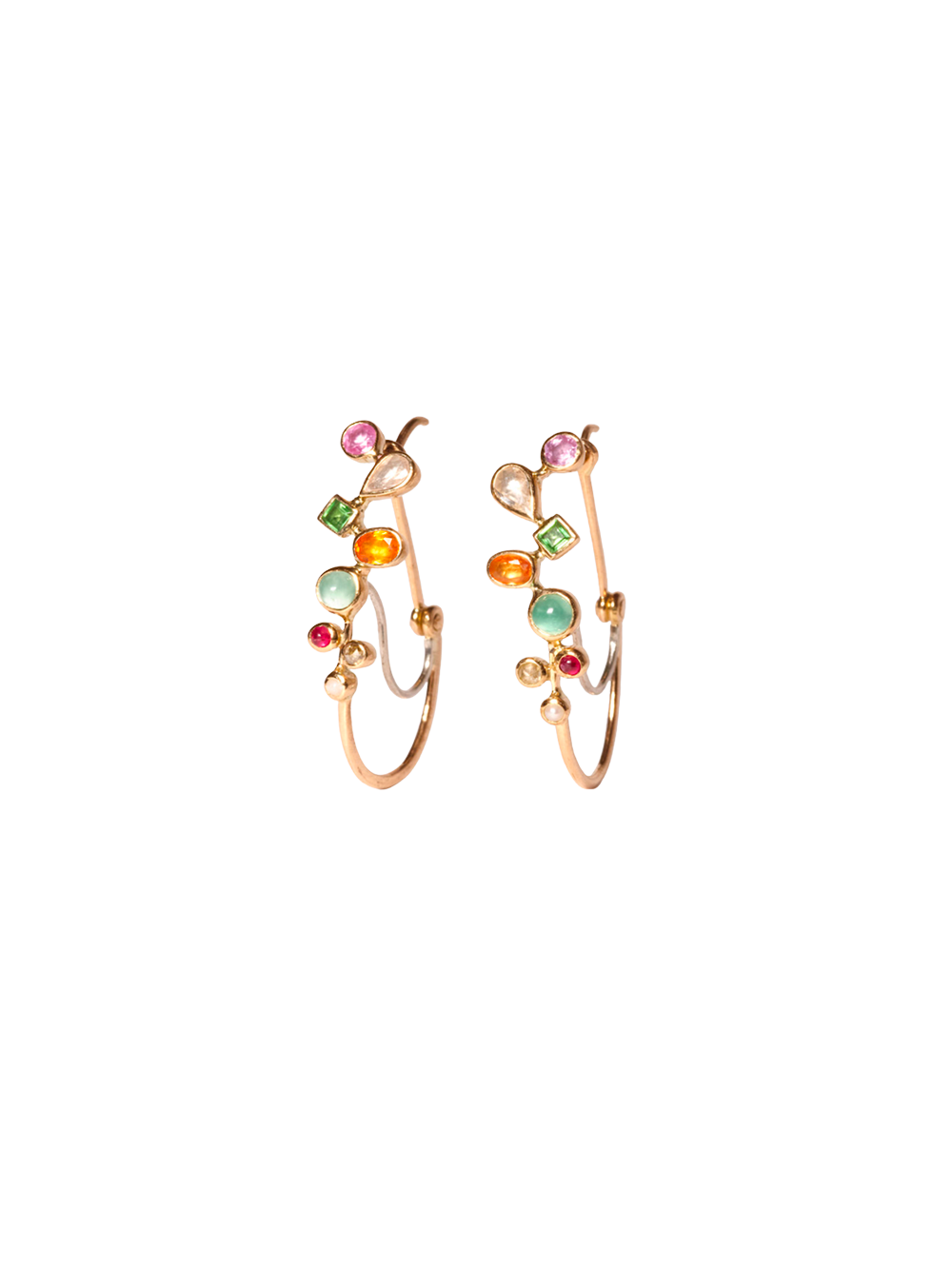 SAPPHIR FISH EARRINGS