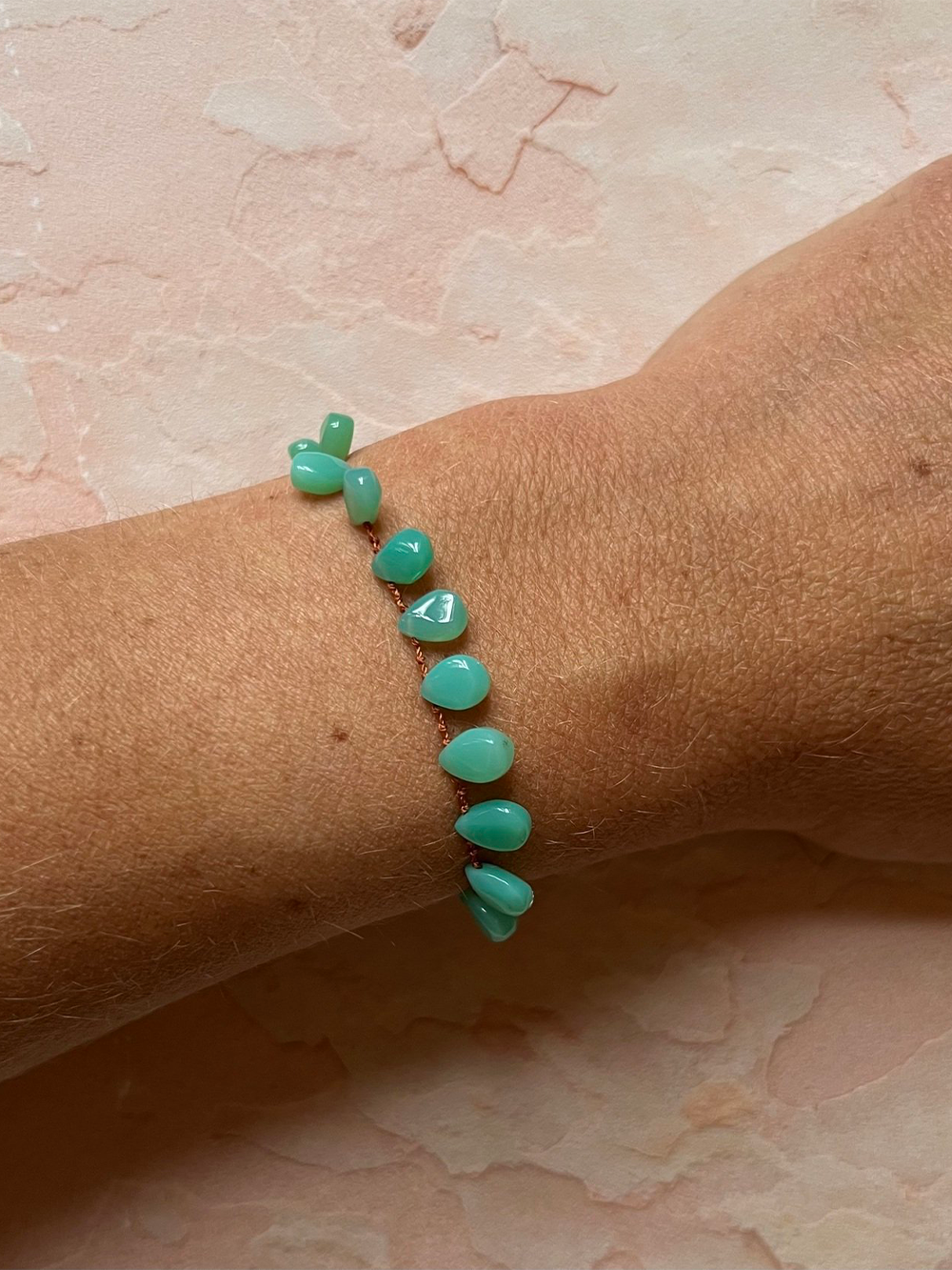 EVERGREEN CHRYSOPRASE BRACELET