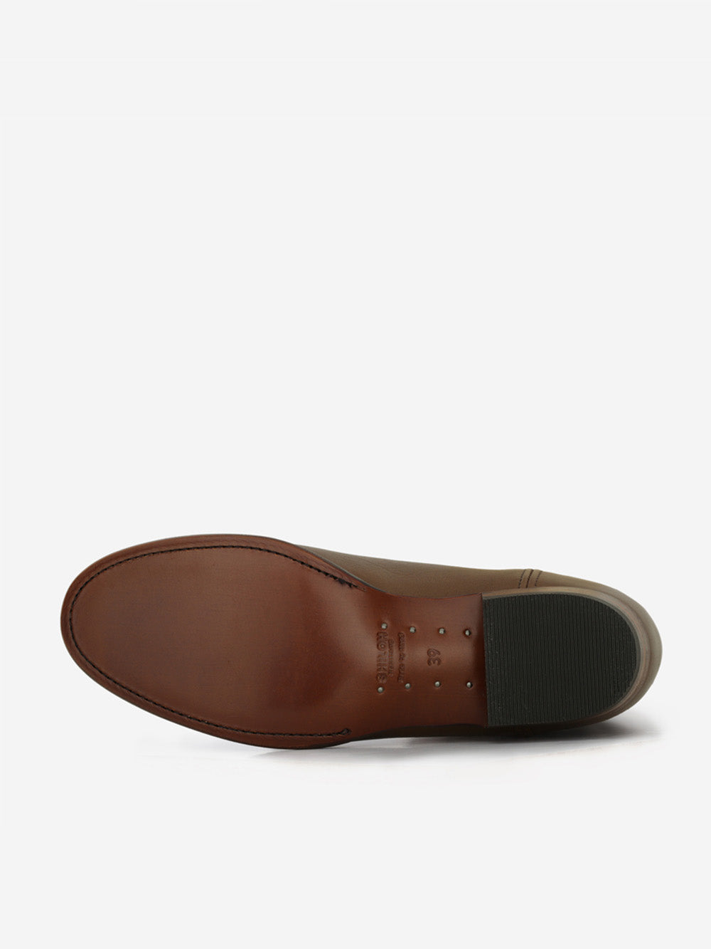 MIDNIGHT LEATHER BRONZE BOOTS