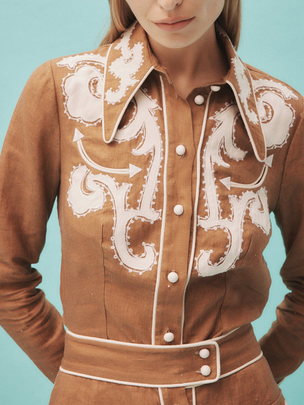 RUBY APPLIQUE SHIRT