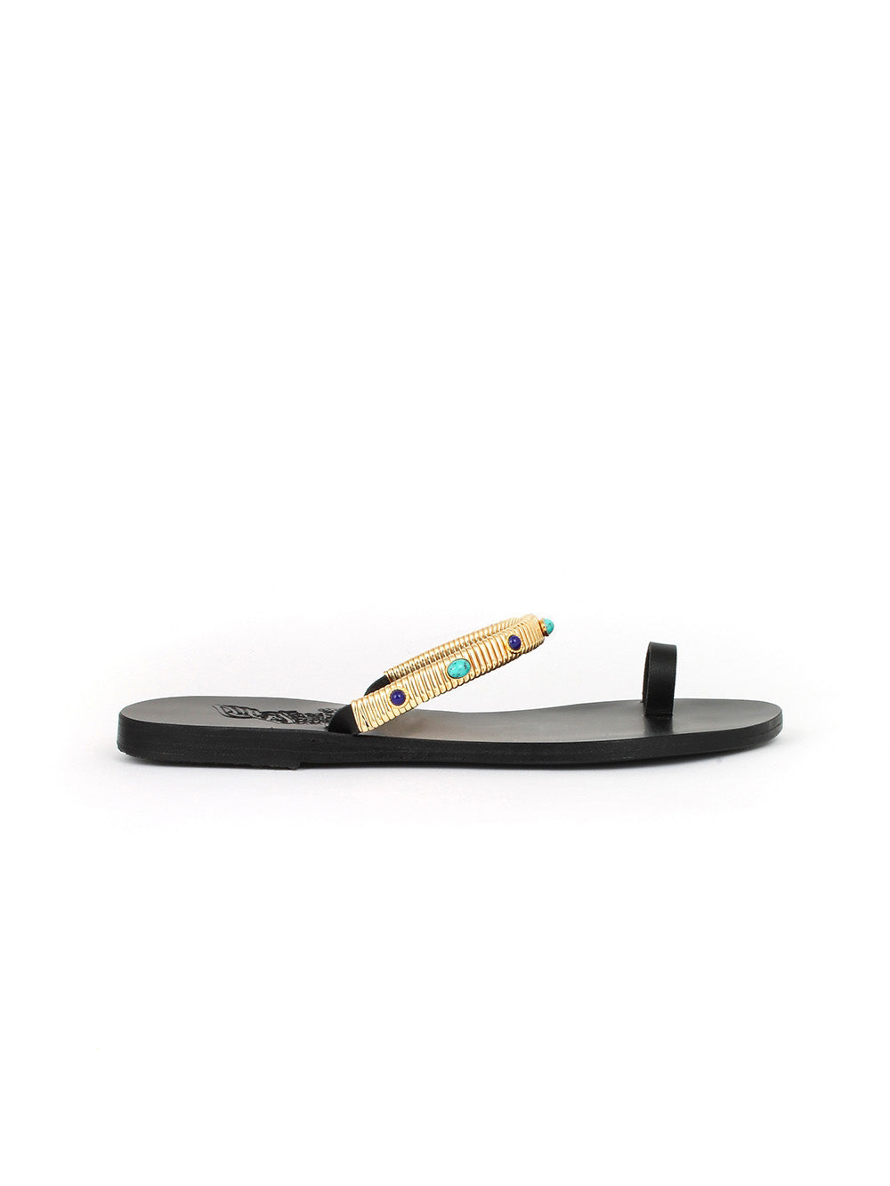 BLACK STRADA SANDALS