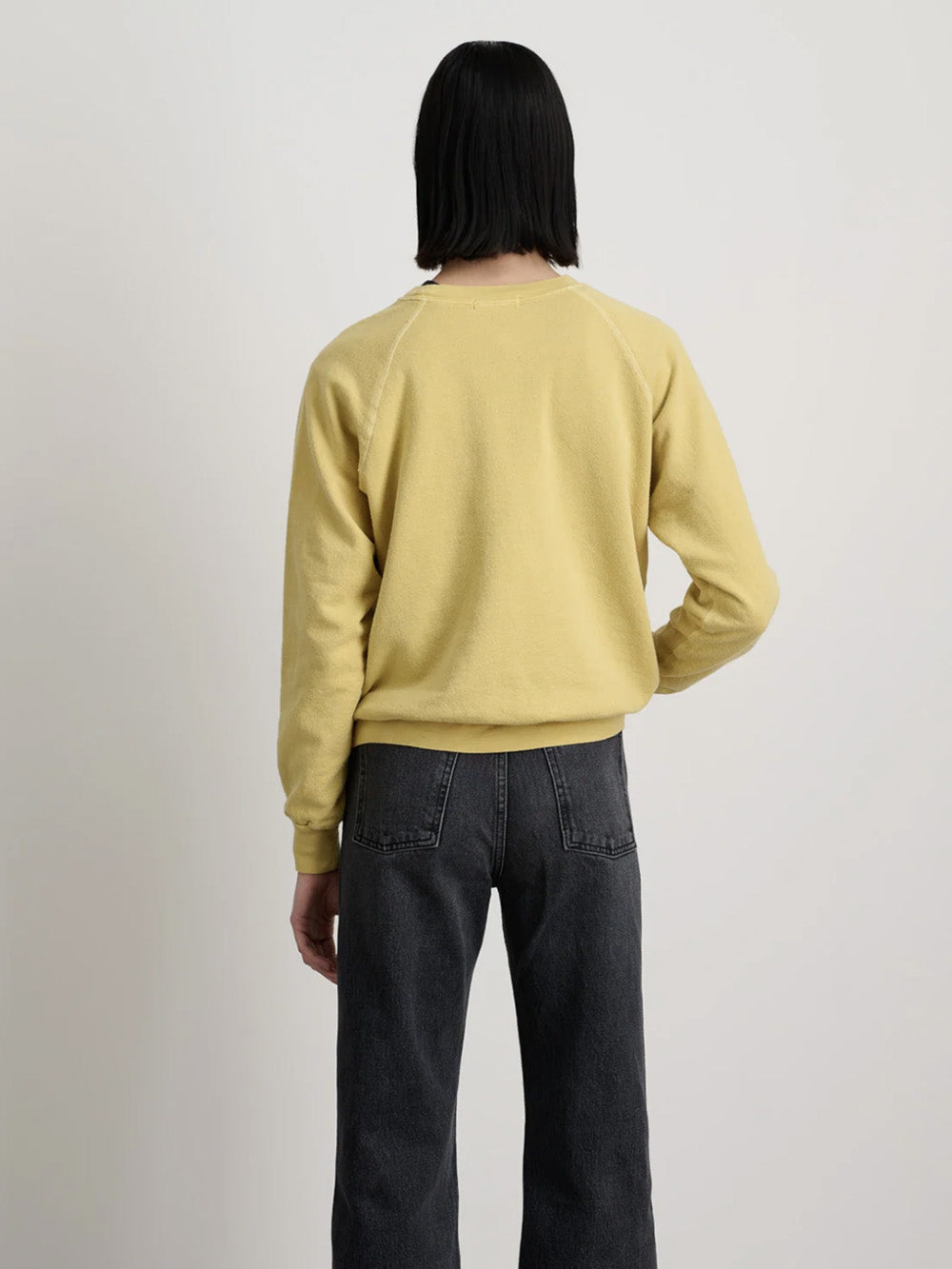 SWEATSHIRT CLOSE TO THE NECK MARIGOLD
