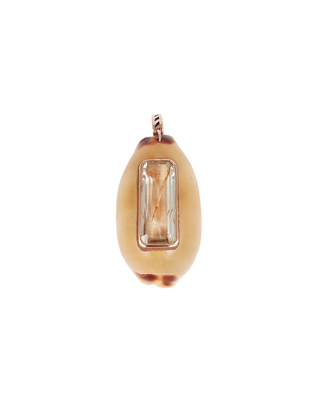 COLL COQUILLAGE CAURIS 18K