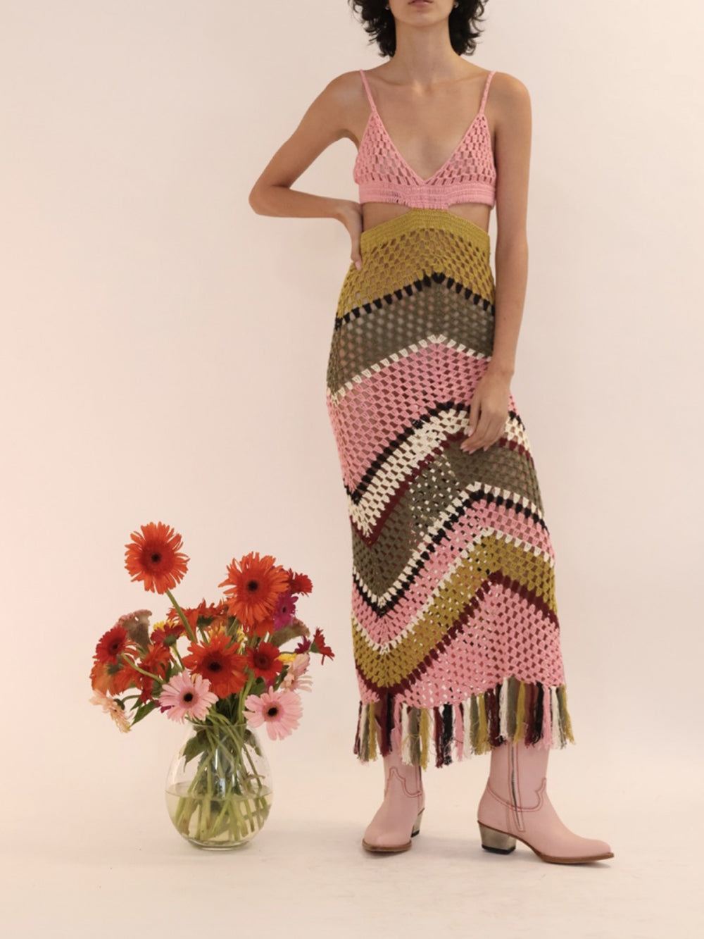 Kevin Dress With Crochet Straps - Dress - Dodo Bar Or - Vtements femme - By Marie Kevin Dress With Crochet Straps - Dress - Dodo Bar Or - Vtements femme - By Marie